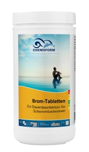 Chemoform Brom-Tabletten 20 g, Dose à 1.0 kg