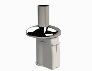 Einbauhalterung Ø 40 mm zu "TINA" (Montageset)