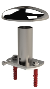Flanschbefestigung Ø 40 mm zu "TINA" (Montageset)