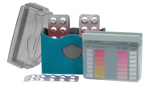 Pool-Tester für pH / Chlor (Tabletten)