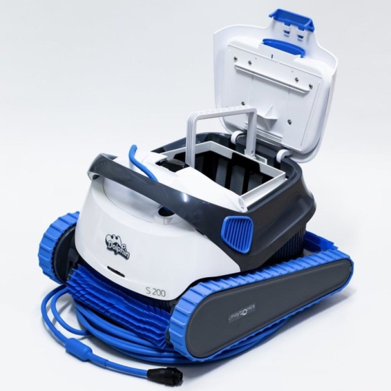 Dolphin S200 mit PVC-Bürsten