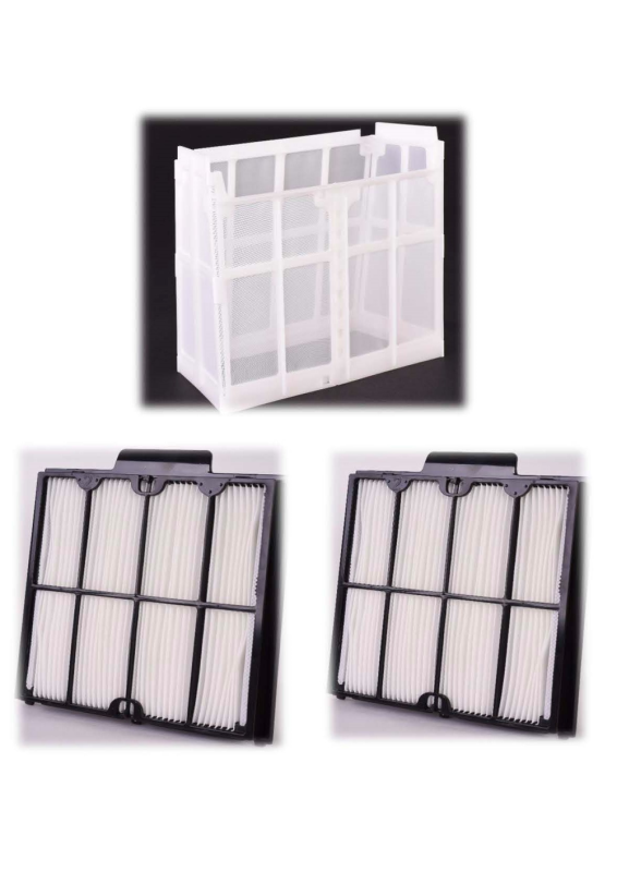 dicke Filter (2x) und Grobfilter-Korb (Option)