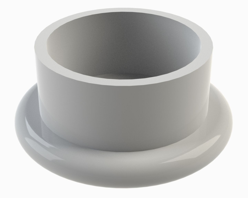 Kunststoff-Puffer, weiss