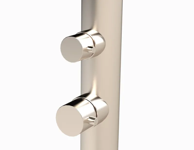 Gartendusche NORDERNEY, Typ MISCHBATTERIE - Komfort und Design auf höchstem Niveau