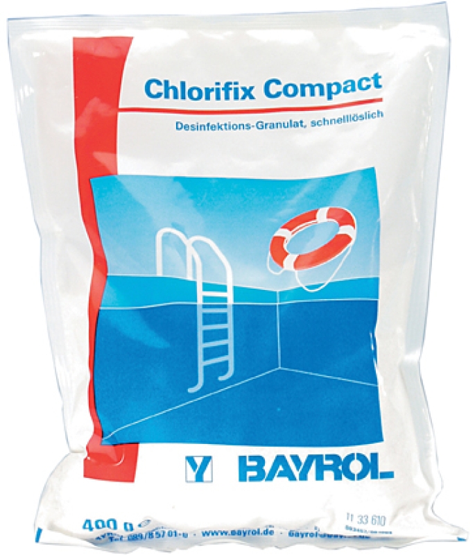 Bayrol Chlorifix® Compact, Karton à 1.2 kg - schnelllösliches Chlorgranulat im Dosierbeutel*