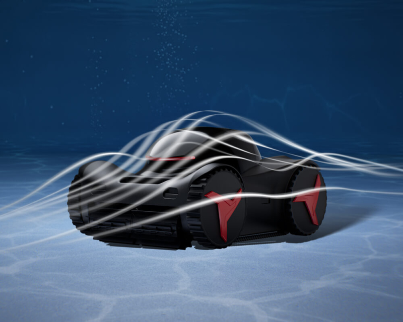 iGarden Pro125 Poolroboter - bis 12.5 Std. Akku-Laufzeit, für max. 15 m Pools