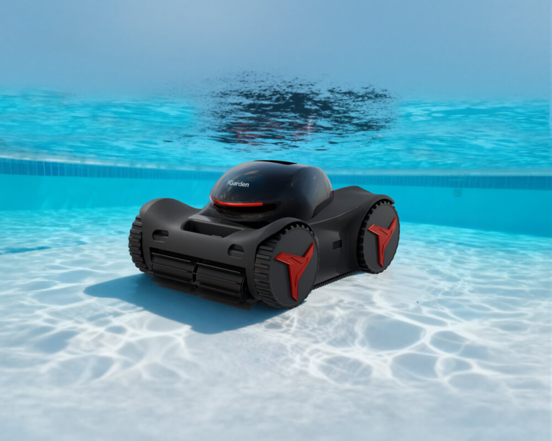 iGarden M1-50 Poolroboter - bis 5 Std. Akku-Laufzeit, für max. 9 m Pools
