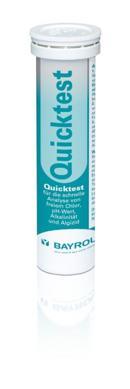 Quicktest pH / Chlor (Teststreifen)